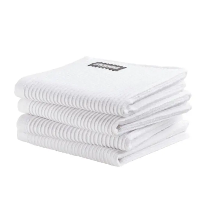 DDDDD vaatdoek Basic white 30 x 30 cm Direct Beschikbaar