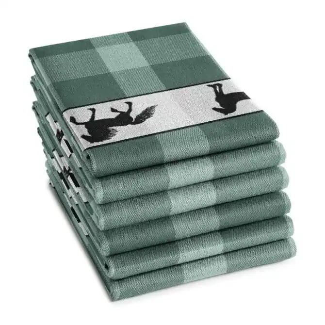DDDDD theedoek shanti 60x65 green Lage Kosten