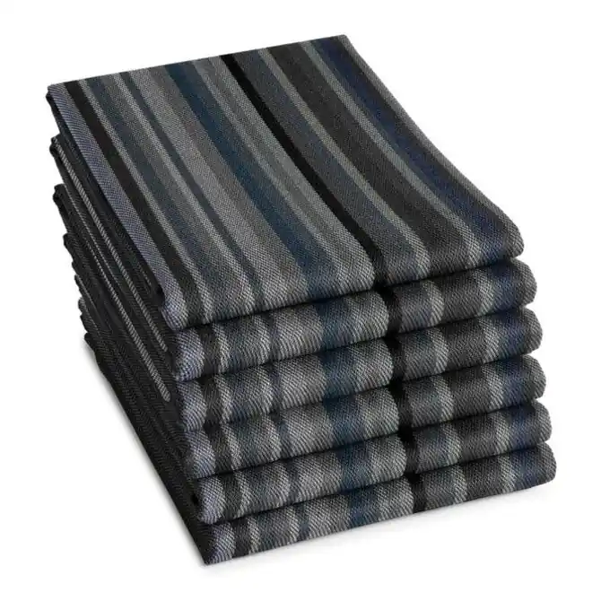 Op = Op DDDDD theedoek over the rainbow 60x65 grey