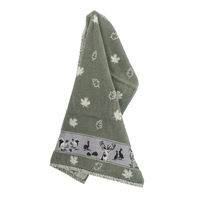 Beperkt Aanbod Bunzlau Castle Forest Animals keukendoek 53x60 Dark Green