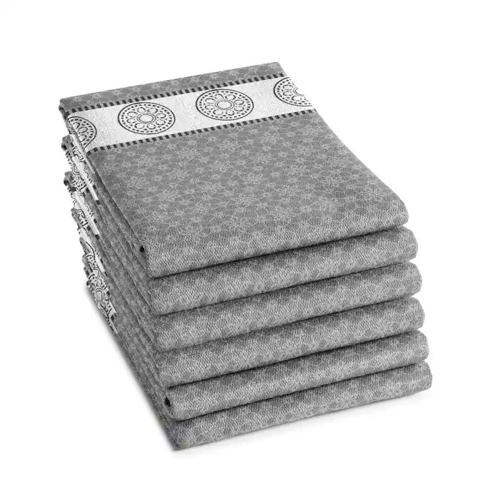 DDDDD Theedoek Lace 60x65 Grey Beperkte Voorraad