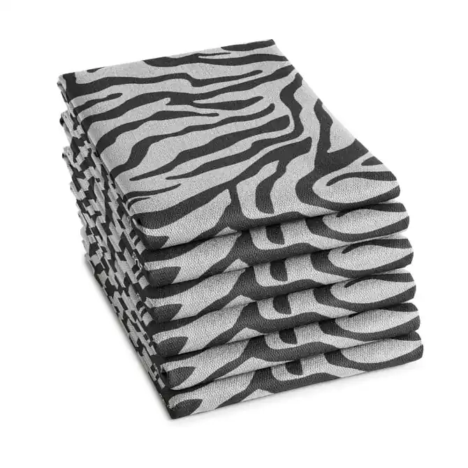 DDDDD Theedoek Africa 60x65 Black Wereldwijde Verzending