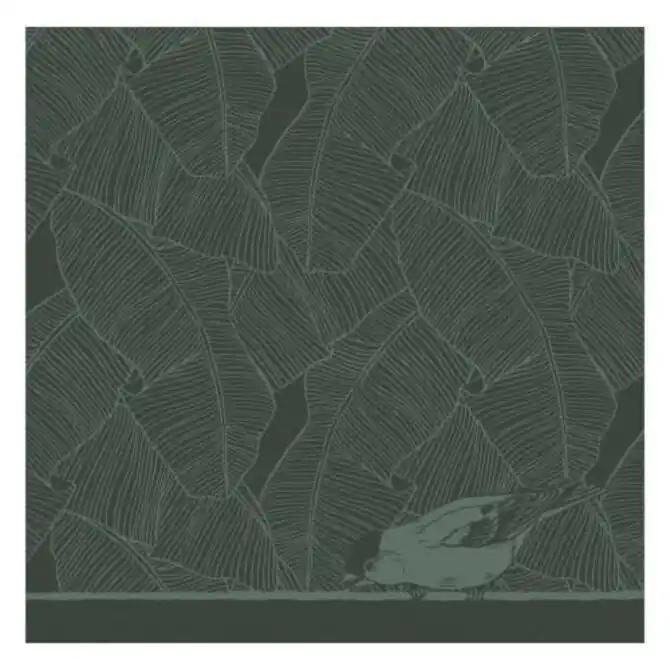 DDDDD theedoek birdy 60x65 green per stuk Bestel Nu