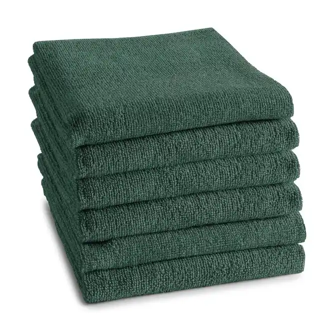 DDDDD keukendoek logo 50x55cm green Handgemaakt