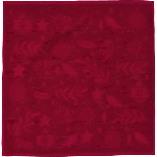 Hete Deal Sander keukendoek Chef Tree 50x50 Fb. 01 - Red