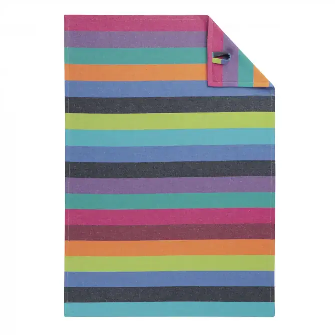 Cawö Lifestyle Cuisine Theedoek 50x70 multicolor donker Uitverkoop