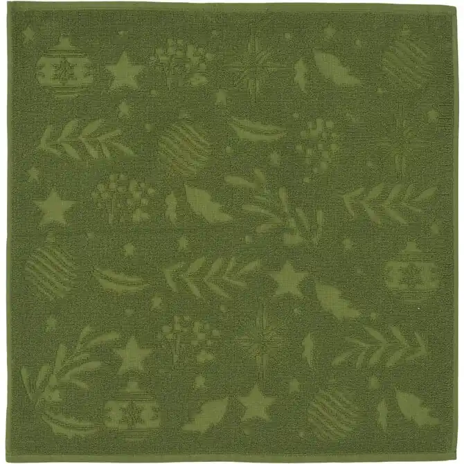 Sander keukendoek Chef Tree 50x50 Fb. 06 - Olive Voordeelprijs
