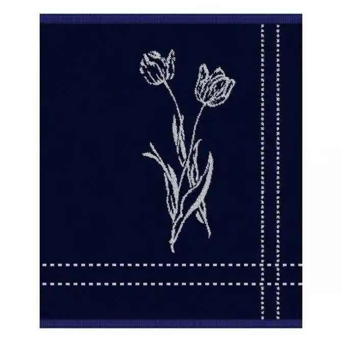 DDDDD keukendoek lisse 50x55 blue per stuk Weekendaanbieding