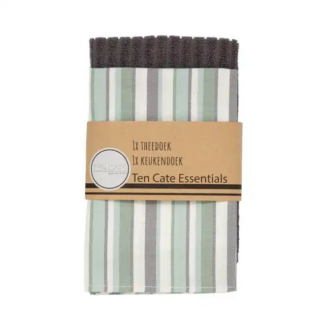 Seizoensaanbieding Ten Cate Essentials Keukenset Grijs streep
