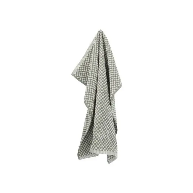 Nieuwe Collectie Bunzlau Castle Keukendoek Small Check Dark Green