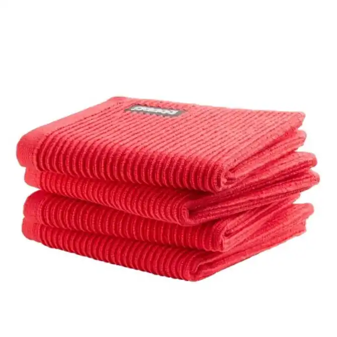 DDDDD vaatdoek Basic red 30 x 30 cm Topkwaliteit