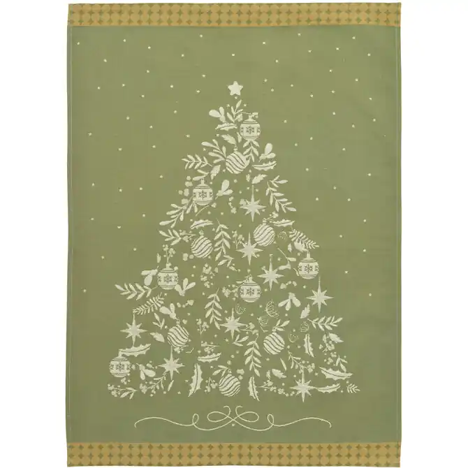 Finale Uitverkoop Sander theedoek Chef Tree 50x70 Fb. 06 - Olive