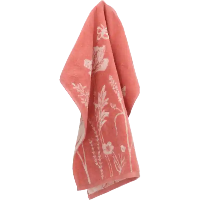 Bunzlau Castle Keukendoek Wild Flowers Pink Finale Uitverkoop
