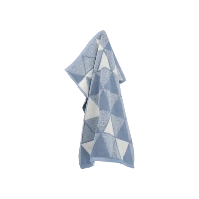 Meest Verkocht Bunzlau Castle Triangles keukendoek 53x60 Grey Blue