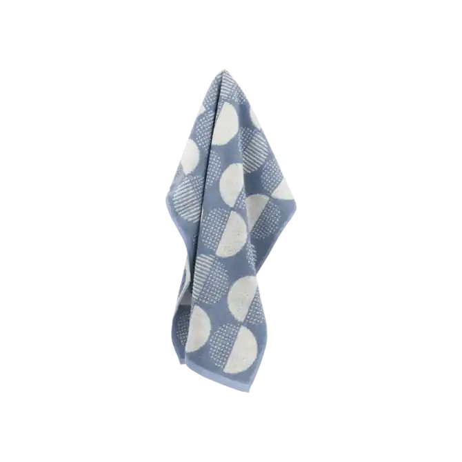 Bunzlau Castle Dots keukendoek 53x60 Grey-Blue Exclusief