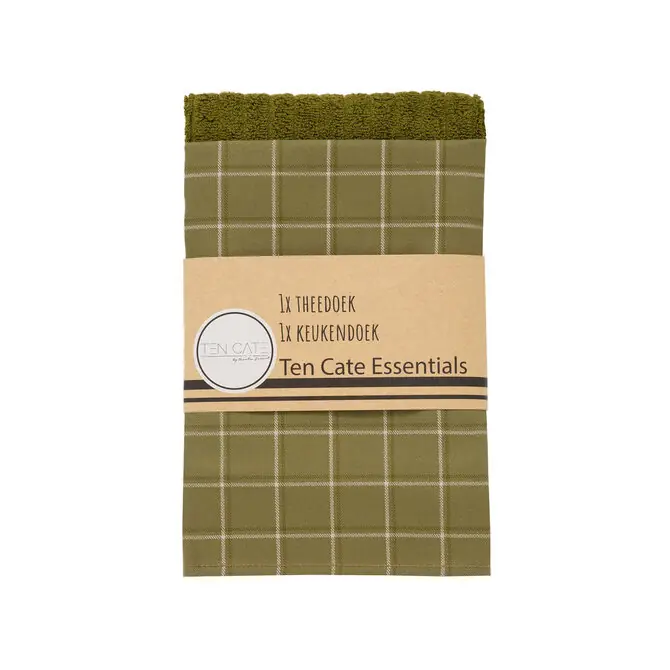 Ten Cate Essentials Keukenset Groen blok Bulkbestelling