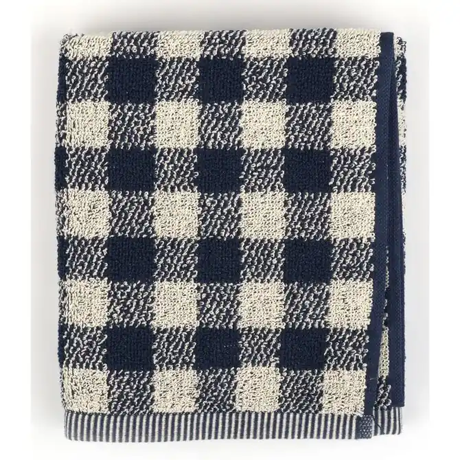 Bunzlau Castle Check keukendoek 53x60 Dark Blue Beperkte Voorraad