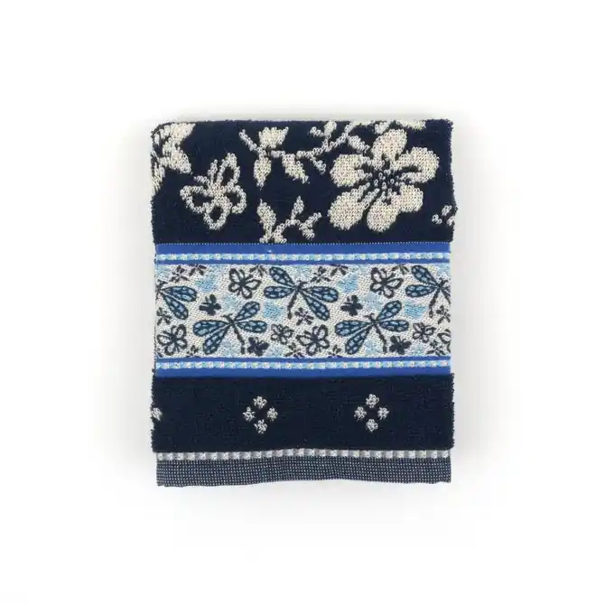 Professioneel Bunzlau Castle Dragonfly keukendoek 53x60 Dark Blue