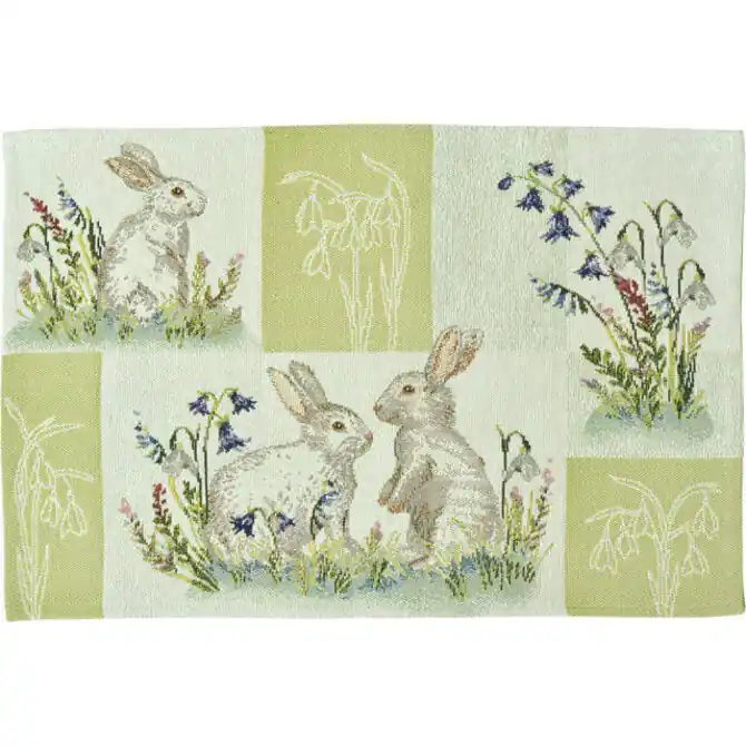 Aanbieding Sander placemat Bunnies Patch 32x48 Fb. 40 - Multi
