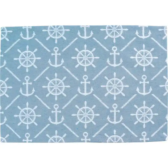 Gereduceerde Prijs Sander placemat Clipper 35x50 Fb. 10 - Blauw