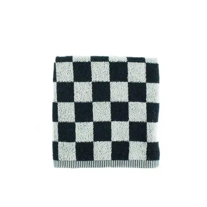 Bunzlau Castle Block keukendoek 53x60 Black Superprijs