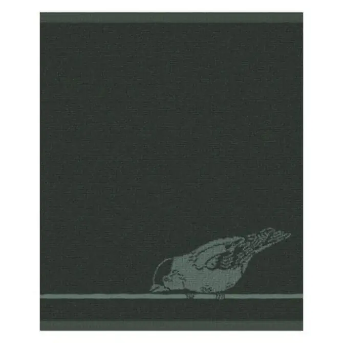 Beperkte Voorraad DDDDD keukendoek birdy 50x55 green per stuk
