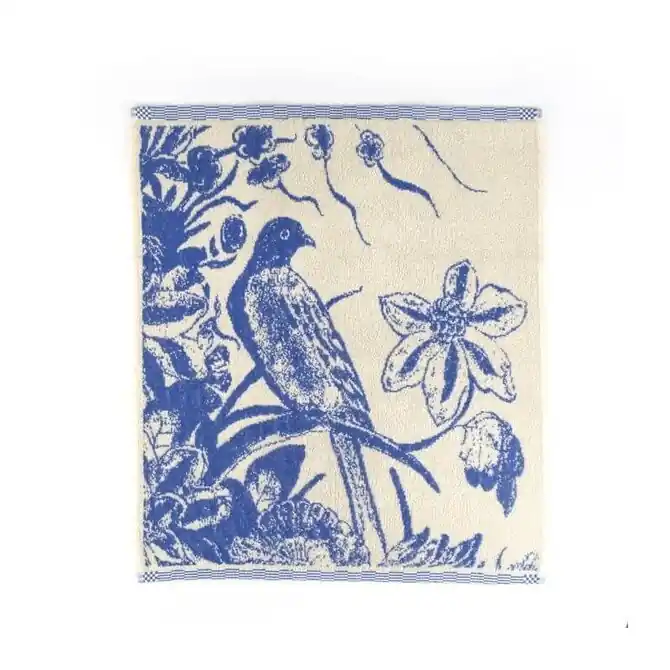 Bunzlau Castle Delfts Blue Bird keukendoek 53x60 Royal Blue Betrouwbaar