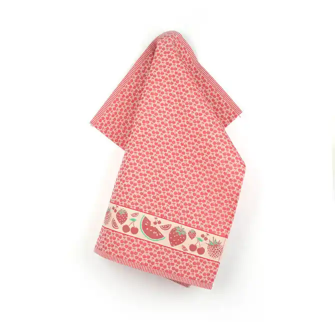 Must-Have Bunzlau Castle Fruit keukendoek 53x60 Red