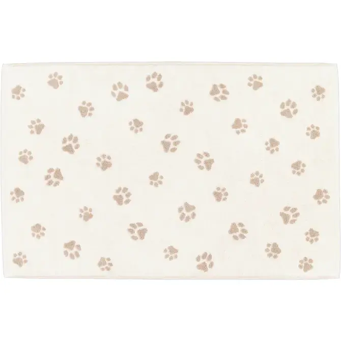 Weekendaanbieding Cawö We love Dogs Badmat 50x80 natur/beige