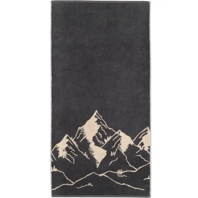 Plaats Bestelling Cawö Alpenchic Edition Gastendoekje 30x50 granit