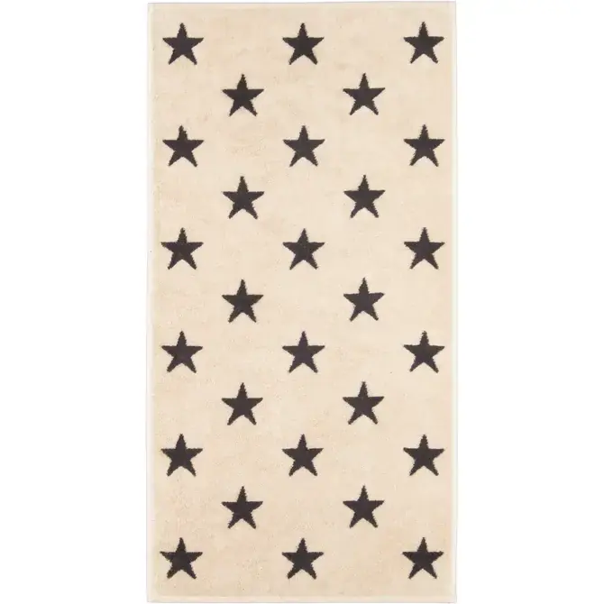 Cawö New Stars Douchelaken 70x140 beige/basalt Hoge Kwaliteit