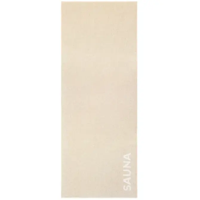 Cawö Sauna Cotton & Hemp Saunadoek 80x200 natur Hete Deal
