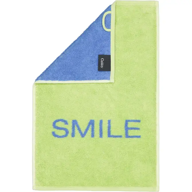 Betrouwbaar Cawö Postcards Towels Edition Postcard Towels 30x50 SMILE
