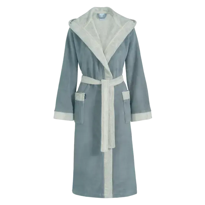 Vandyck Georgia badjas XLarge Dusty Blue Uitverkoop