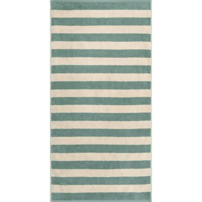 Cawo Lines Streifen 6256 Handdoek 50x100 fjord Laatste Versie