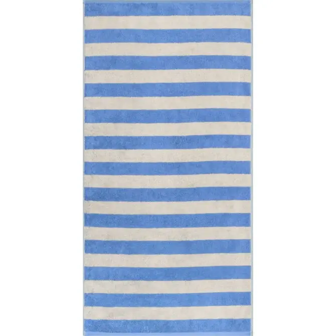 Cawo Lines Streifen 6256 Handdoek 50x100 capri Professioneel