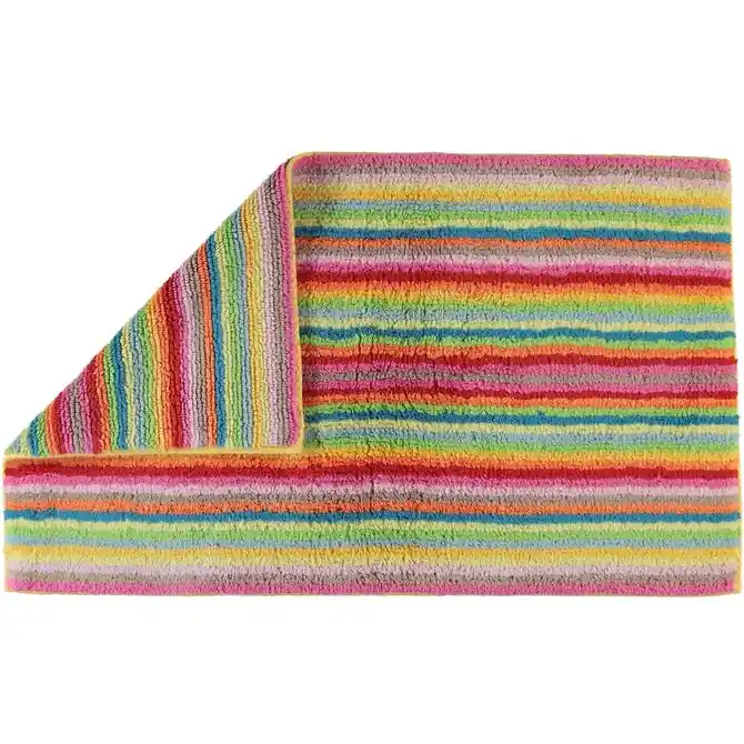 Cawö badmat 7008 keerbaar gestreept multi 60x100 Origineel