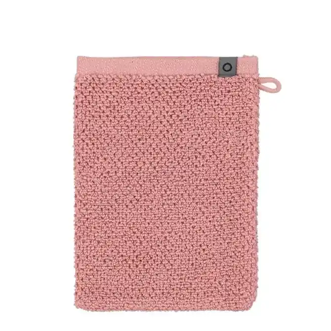 Essenza Connect Organic Uni Washandje Rose 16x22 Luxe
