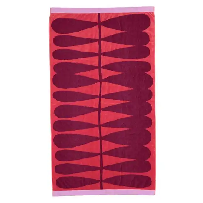 Aanbieding KAAT Strandlaken Coral Cave - Multi 100x180 cm