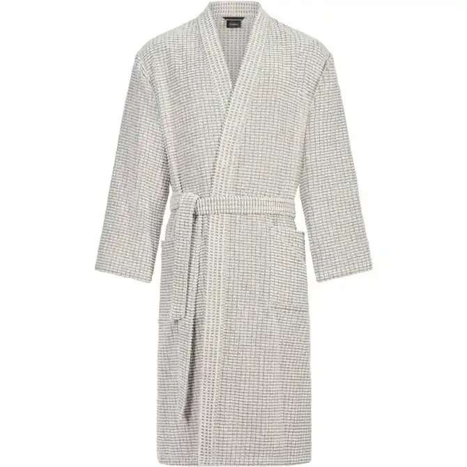 Cawo Heren Home Kimono, extra licht XL natur-stein Gratis Verzending