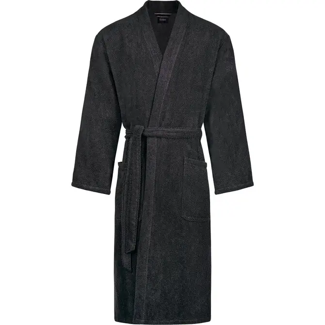 Betrouwbaar Cawo Heren Home Kimono Uni L basalt