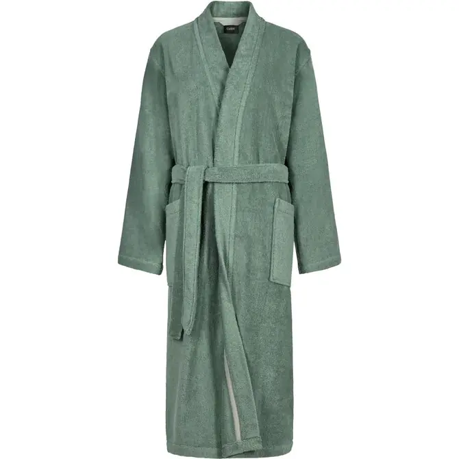Cawo Dames  Home Kimono Uni L fjord Fabrieksprijs