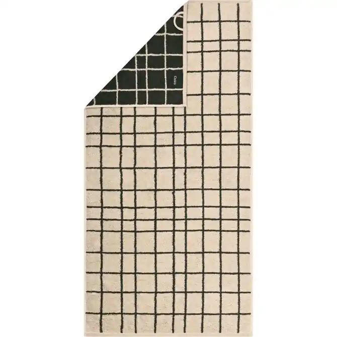 Cawo Atelier Allover print Douchelaken 70/140 beige Koop Online