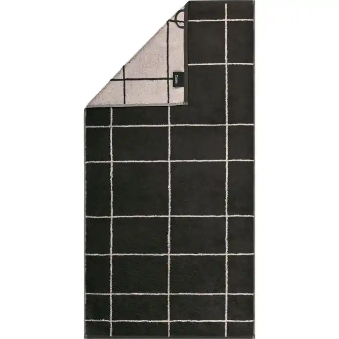 Weekendaanbieding Cawo Atelier Lines Douchelaken 70/140 basalt