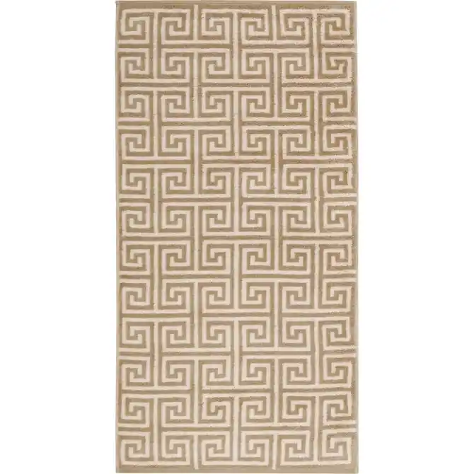 Bestel Nu Cawo Noblesse Elegance Allover print Badlaken 80/150 sand