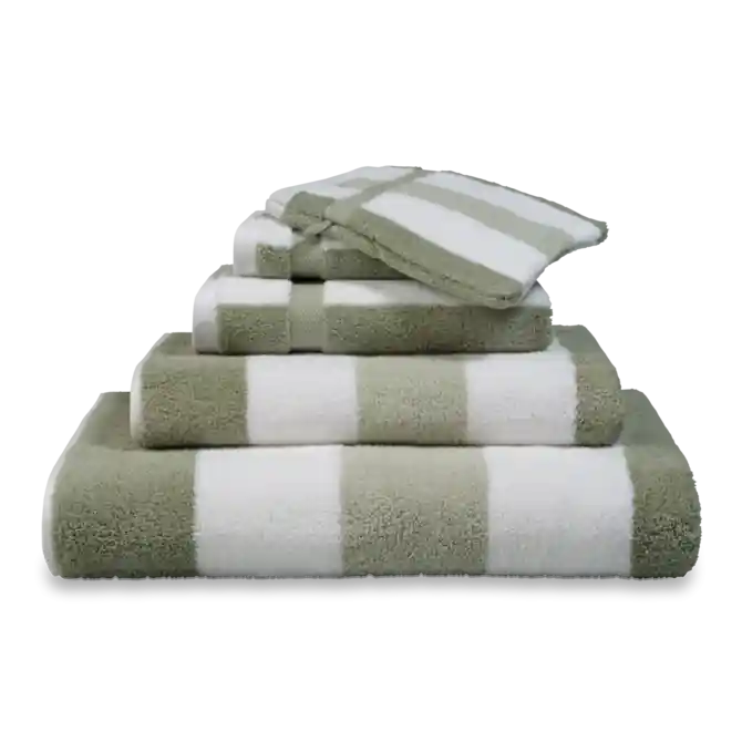 Uitverkoop Vandyck Vancouver Fashion Badlaken 90x195 smoke green