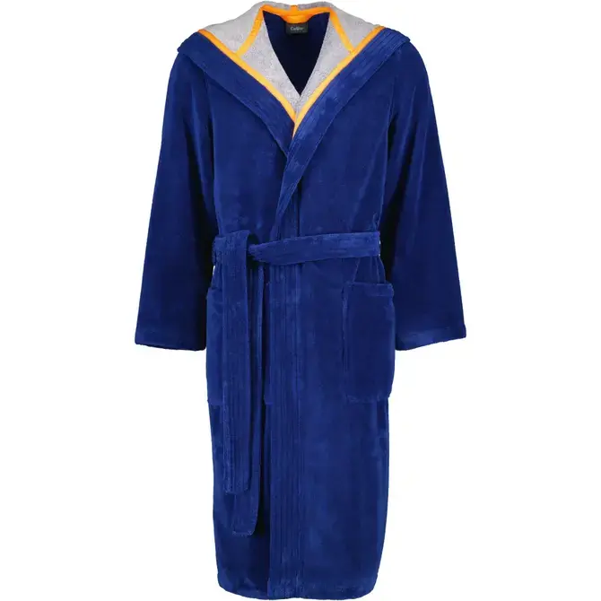 Cawö Home Uni Badjas 50/52 navy Authentiek