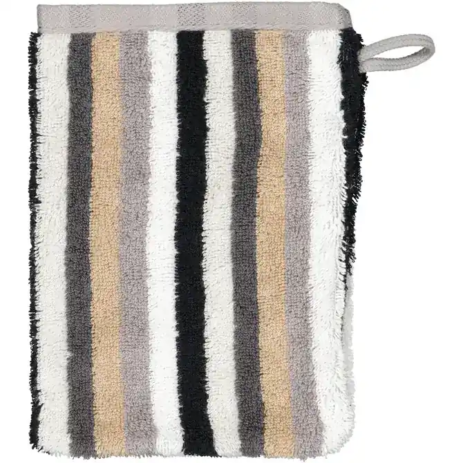 Betrouwbaar Cawo Shades Streifen Washandje 16x22 stein