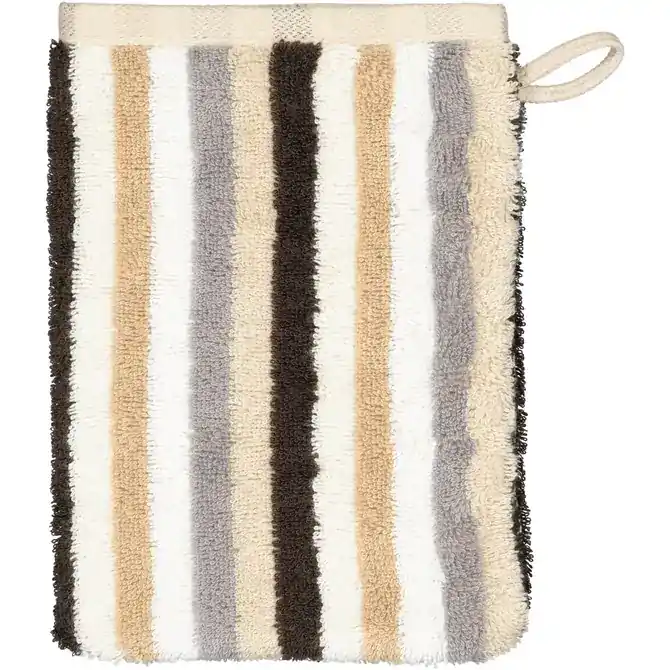 Snelle Levering Cawo Shades Streifen Washandje 16x22 sand