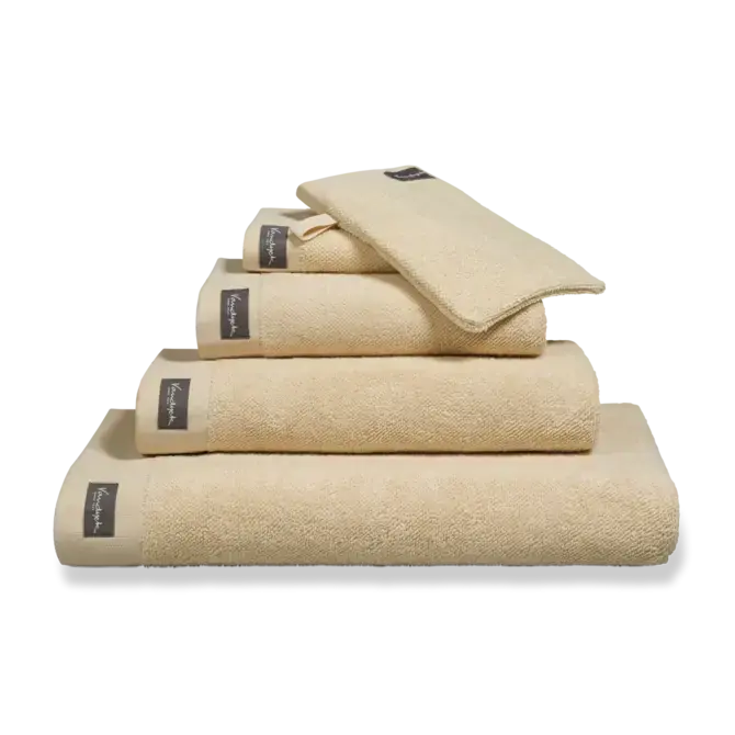 Vandyck Home Towel Uni bleachedsand douchelaken 70x140 Beperkt Aanbod